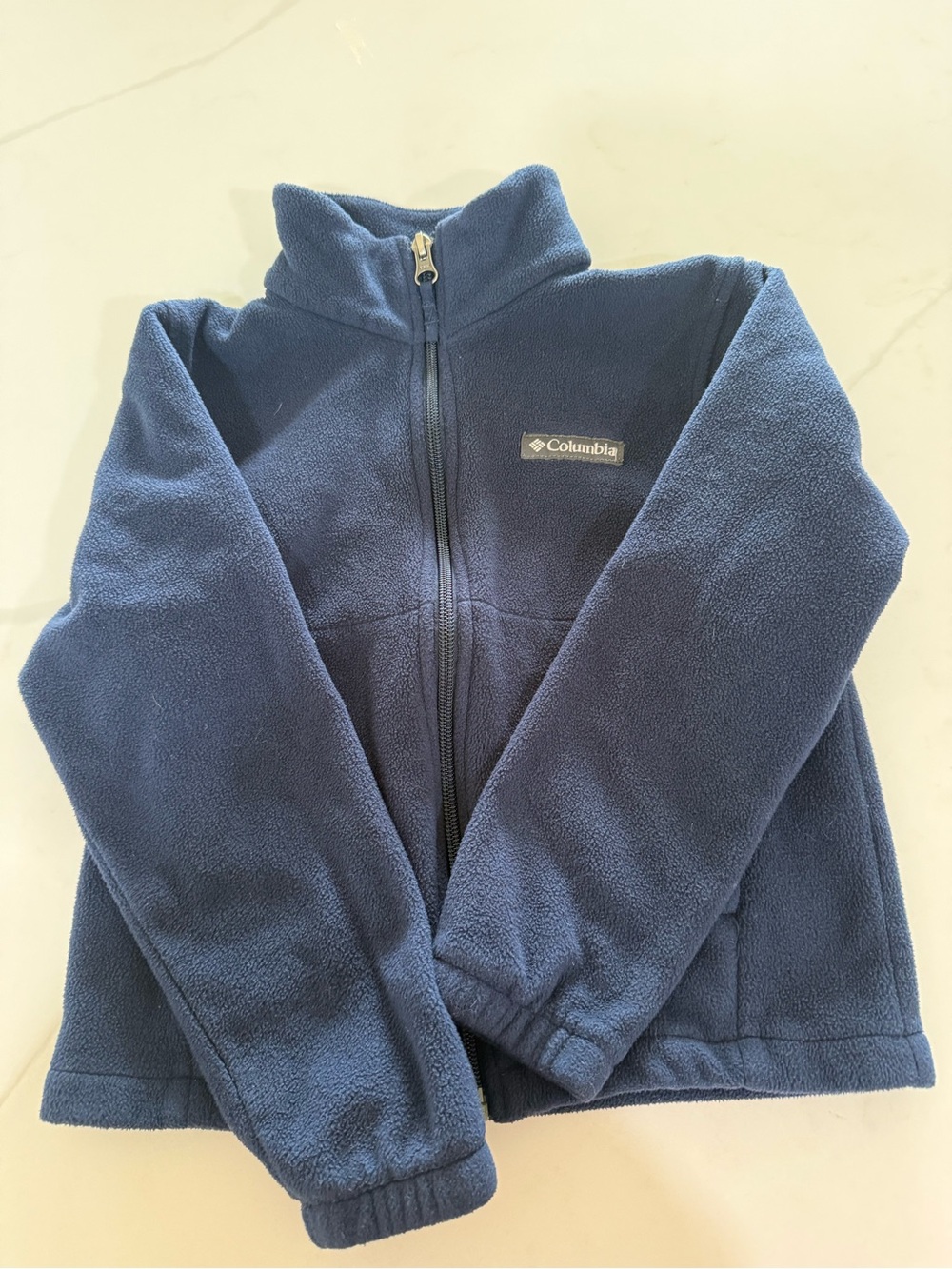 Columbia Kids Dark Blue Full-Zip Fleece Jacket